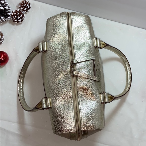 Auth kate spade Leather & Canvas Speedy Purse SALE - Picture 5 of 16